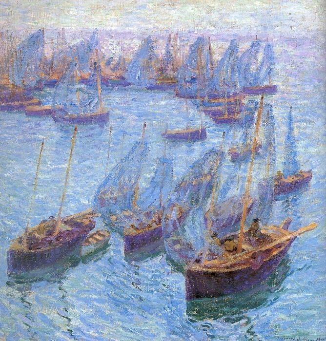 Bernhard Gutmann Breton Fishing Boats